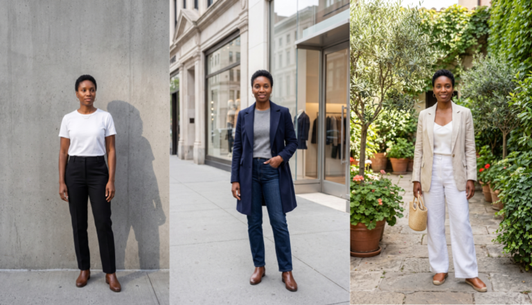 15 Essential Capsule Wardrobe Pieces for Black Women Over 40